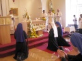 První sliby sestry Kláry od Nejsvětější Trojice, 2012
