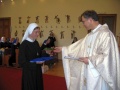 První sliby sestry Kláry od Nejsvětější Trojice, 2012