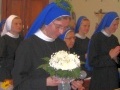 První sliby sestry Kláry od Nejsvětější Trojice, 2012